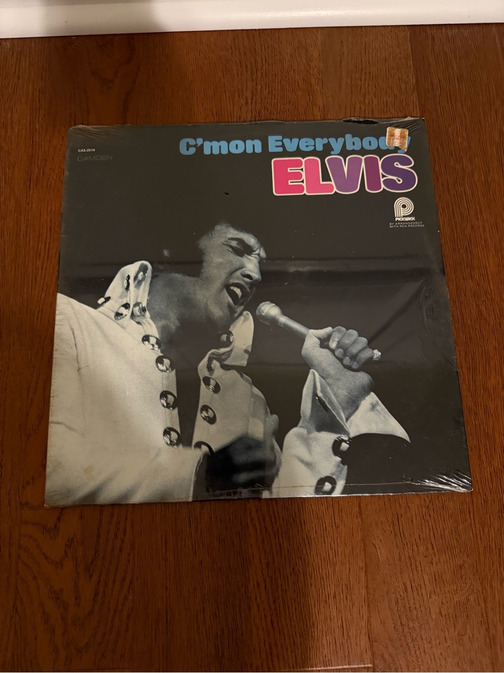 SEALED Vintage Elvis Presley - C'mon Everybody Vinyl LP (CAS-2518)